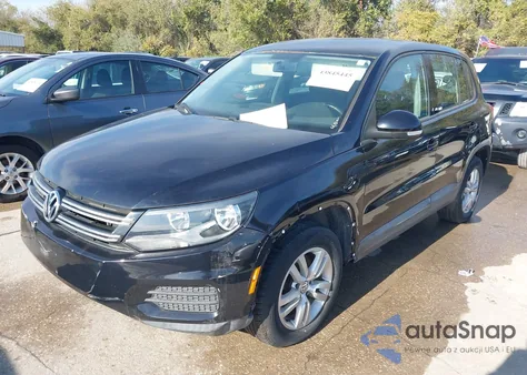 2013 Volkswagen Tiguan S из США, поврежденный, VIN WVGAV3AX1DW591585